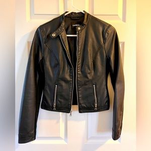 Express faux leather jacket